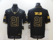 Men's Washington Football Team #21 Sean Taylor 2020 Black/Gold Salute To Service Limited Jersey