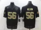 Men's Indianapolis Colts #56 Nelson 2020 Black Camo Salute To Service Limited Jersey