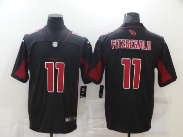 NFL Arizona Cardinals #11 Fitzgerald Black Color Rush Limited Jersey