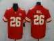 Men's Kansas City Chiefs #26 Bell Red Vapor Untouchable Limited Jersey