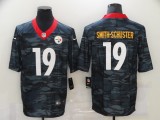 Men's Pittsburgh Steelers #19 JuJu Smith-Schuster 2020 Camo Limited Jersey