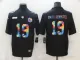 Men's Pittsburgh Steelers #19 JuJu Smith-Schuster Black Rainbow Limited Jersey