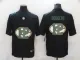 Men's Green Bay Packers #12 Aaron Rodgers Black Shadow Logo Limited Jersey