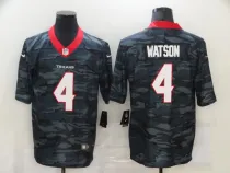 Men's Houston Texans #4 Deshaun Watson 2020 Black Salute To Service Limited Jersey