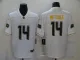 Men's Seattle Seahawks #14 DK Metcalf White 2019 Golden Edition Limited Jersey