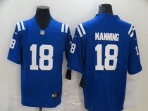 Men's Indianapolis Colts #18 Manning Royal Blue Vapor Untouchable Limited Jersey