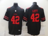 Men's San Francisco 49ers Ronnie Lott Black Vapor Untouchable Limited Jersey