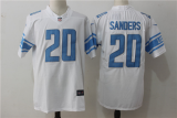 NFL Detroit Lions #20 B.Sanders White Vapor Untouchable Limited Player