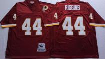 NFL Jerseys Washington Redskins 44 Riggins Red M&N
