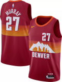 NBA Denver Nuggets #27 Jamal Murray Red 2020/21 Swingman City Edition Jersey