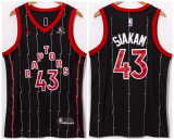 NBA Toronto Raptors #43 Pascal Siakam Black City Edition New Uniform 2020-21 Jersey