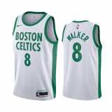 NBA Boston Celtics #8 Kemba Walker White 2020-21 City Edition Swingman Jersey