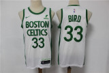 NBA Boston Celtics #33 Larry Bird White 2020-21 City Edition Swingman Jersey