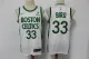 NBA Boston Celtics #33 Larry Bird White 2020-21 City Edition Swingman Jersey