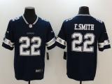 Men's Dallas Cowboys #22 Emmitt Smith Blue Vapor Untouchable Limited Jersey