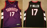 NBA Toronto Raptors #17 P. Miller Purple Nike Jersey