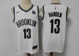 NBA Brooklyn Nets #13 James Harden White Icon Edition Swingman Jersey