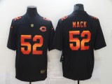 Men's Chicago Bears #52 Khalil Mack 2020 Black Fashion Limited Jersey