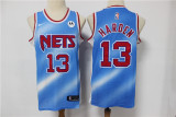 NBA Brooklyn Nets #13 James Harden 2020/21 Blue Jersey