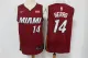 NBA Miami Heat #14 Tyler Herro City Edition Red Jersey
