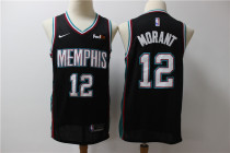 NBA Memphis Grizzlies #12 Ja Morant Black Nike Jersey