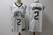 NBA Los Angeles Clippers #2 Kawhi Leonard White City Edition Jersey