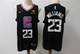 NBA Clippers #23 Williams Black Swingman Nike Men Jersey