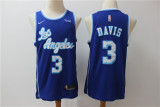 NBA Los Angeles Lakers #3 Anthony Davis Blue Jersey