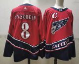 NHL Washington Capitals #8 Alexander Ovechkin 2020 New Jersey