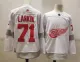 NHL Detroit Red Wings #71 Dylan Larkin White 2020-21 Reverse Retro Stitched Jersey