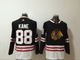 NHL Chicago Blackhawks #88 Kane 2020-21 Black Reverse Retro Stitched Jersey