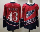 NHL Washington Capitals #43 Tom Wilson 2020 New Jersey