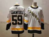 Men's Pittsburgh Penguins #59 Guentzel 2020-21 White Adidas Jersey