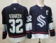 NHL Seattle Kraken #32 Kraken Navy Blue Adidas Jersey