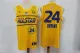 NBA Los Angeles Lakers 2021 All-Star #24 Kobe Bryant Yellow Western Conference Jersey