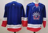 NHL New York Rangers Blank 2021 New Adidas Jersey