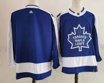 NHL Maple Leafs Blank Blue 2020 New Adidas Jersey