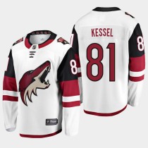 NHL Arizona Coyotes #81 Phil Kesseln White Jersey