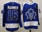 NHL Maple Leafs #16 Mitchell Marner Blue 2020 New Adidas Jersey