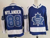 NHL Maple Leafs #88 William Nylander Blue 2020 New Adidas Jersey