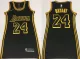 Women NBA Los Angeles Lakers #24 Bryant Black Dress Jersey