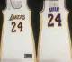 Women NBA Los Angeles Lakers #24 Bryant White Dress Jersey