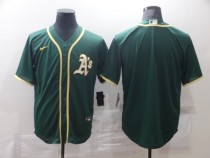 MLB Oakland Athletics Green Game Blank Nike Jersey