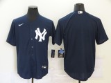 MLB New York Yankees Blank Blue Game Nike Jersey