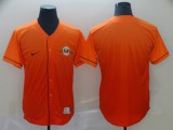 MLB San Francisco Giants Orange Fadeaway Mens Blank Jersey