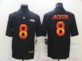 Men's Baltimore Ravens #8 Lamar Jackson Black Fashion Limited Jersey