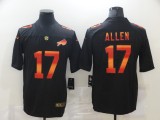 Men's Buffalo Bills #17 Josh Allen 2020 Black Fashion Limited Jersey