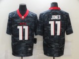 Men's Atlanta Falcons #11 Julio Jones 2020 Black Camo Limited Jersey