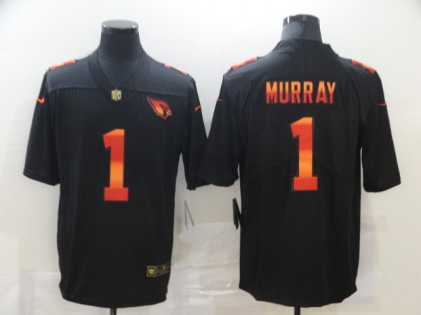 Arizona Cardinals #1 Kyler Murray 2020 Black Fashion Limited Men Jersey