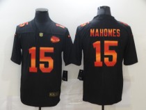 Men's Kansas City Chiefs #15 Patrick Mahomes 2020 Black Fashion Limited Jersey